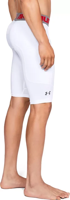 Under Armour Men's Utility Slider Baseball Shorts -Rawlings Sport Gears Store 1317263 100 White SDE
