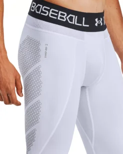 Under Armour Men's IsoChill 3/4 Compression Slider -Rawlings Sport Gears Store 1356806 100 White MODDET