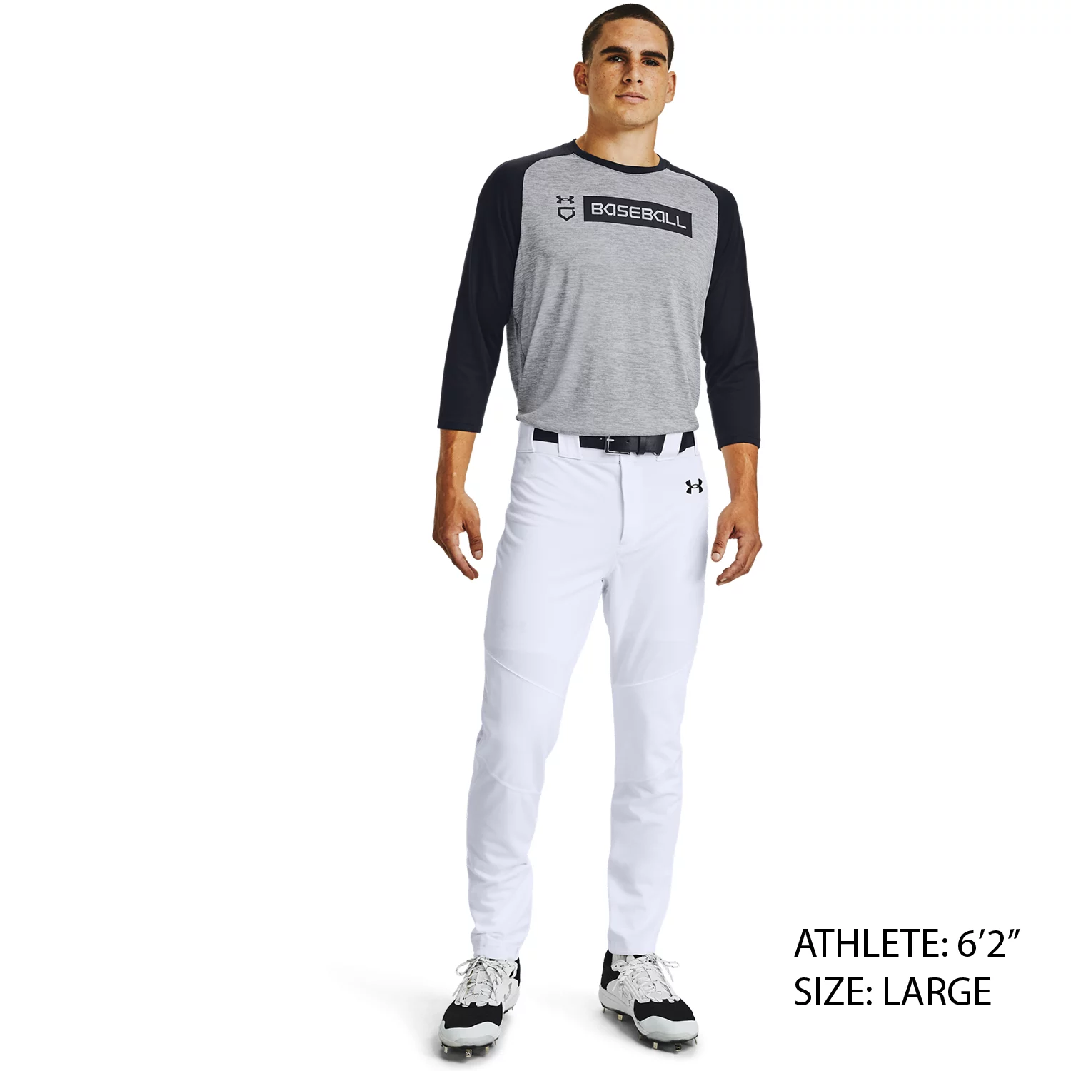 Under Armour Men's Utility 3/4 Sleeve Shirt 2 Under Armour Men's Utility 3/4 Sleeve Shirt - Image 2