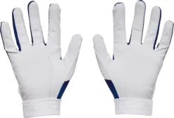 Under Armour Tee Ball Clean Up 21 Batting Gloves -Rawlings Sport Gears Store 1365464 400 WhiteRoyalBlue FRT