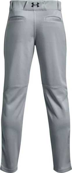 Under Armour Boys' Gameday Vanish Piped Baseball Pants 13 Under Armour Boys' Gameday Vanish Piped Baseball Pants -Rawlings Sport Gears Store 1367357 BaseballGreyNavy BCK