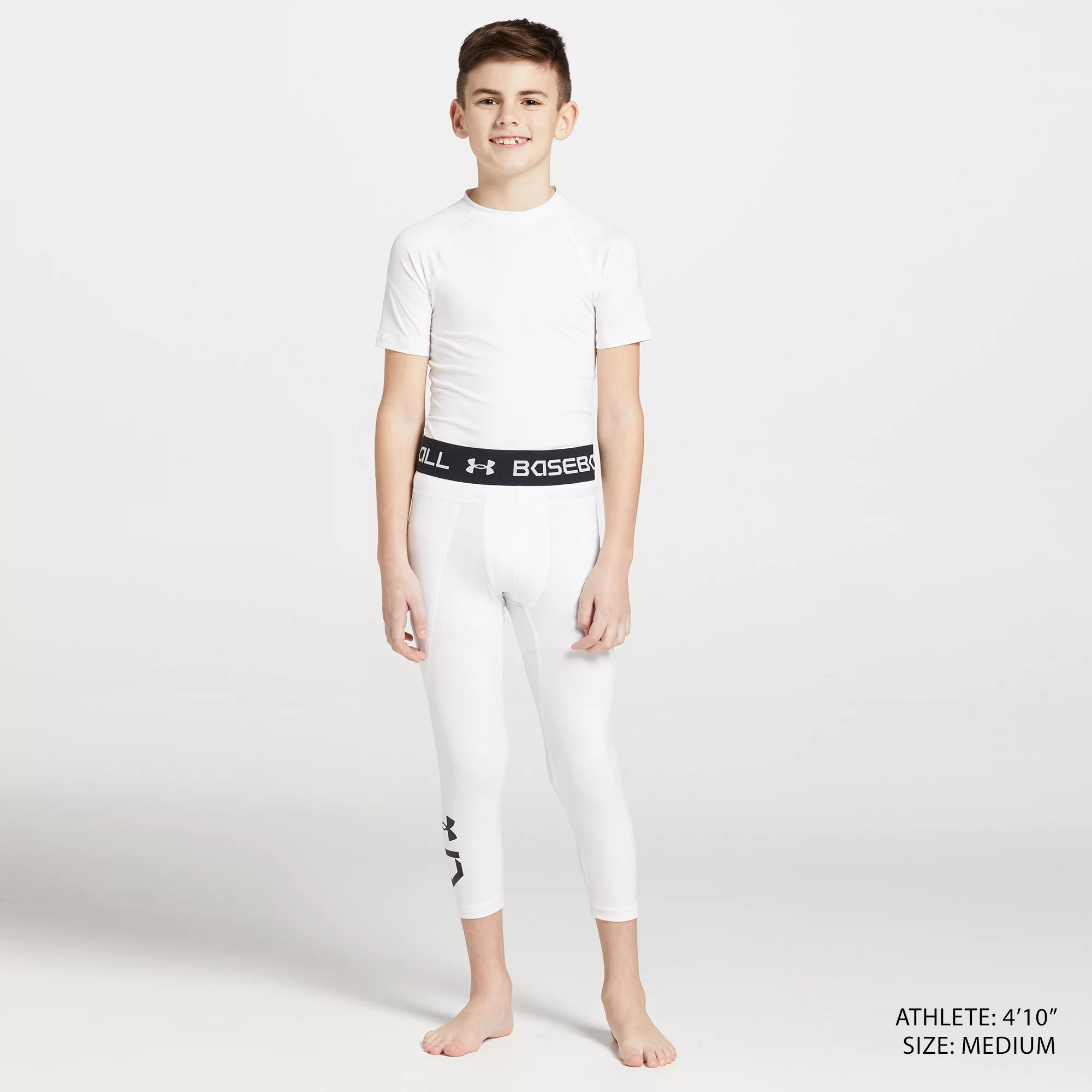 Under Armour Boys' Utility 3/4 Sliding Shorts 2 Under Armour Boys' Utility 3/4 Sliding Shorts - Image 2