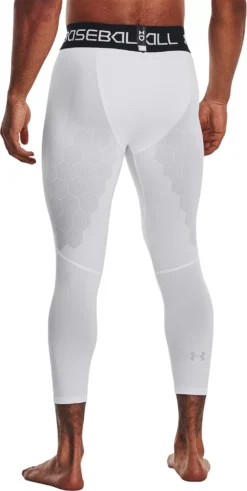Under Armour Men's Utility Armour Print 3/4 Sliding Pants -Rawlings Sport Gears Store 1373981 100 WhiteHaloGray MODBCK