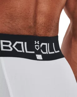 Under Armour Men's Utility Armour Print 3/4 Sliding Pants -Rawlings Sport Gears Store 1373981 100 WhiteHaloGray MODDET