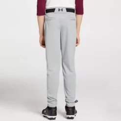 Under Armour Boy's Utility Open Bottom Baseball Pants -Rawlings Sport Gears Store 1374381 BaseballGreyBlack MODBCK