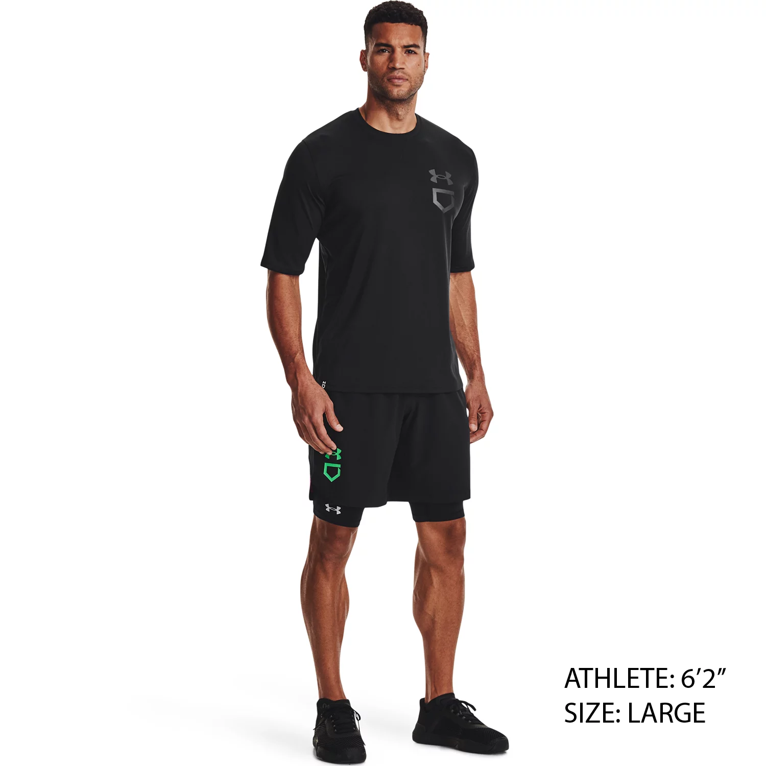 Under Armour Men's Diamond Utility Sliding Shorts 2 Under Armour Men's Diamond Utility Sliding Shorts - Image 2