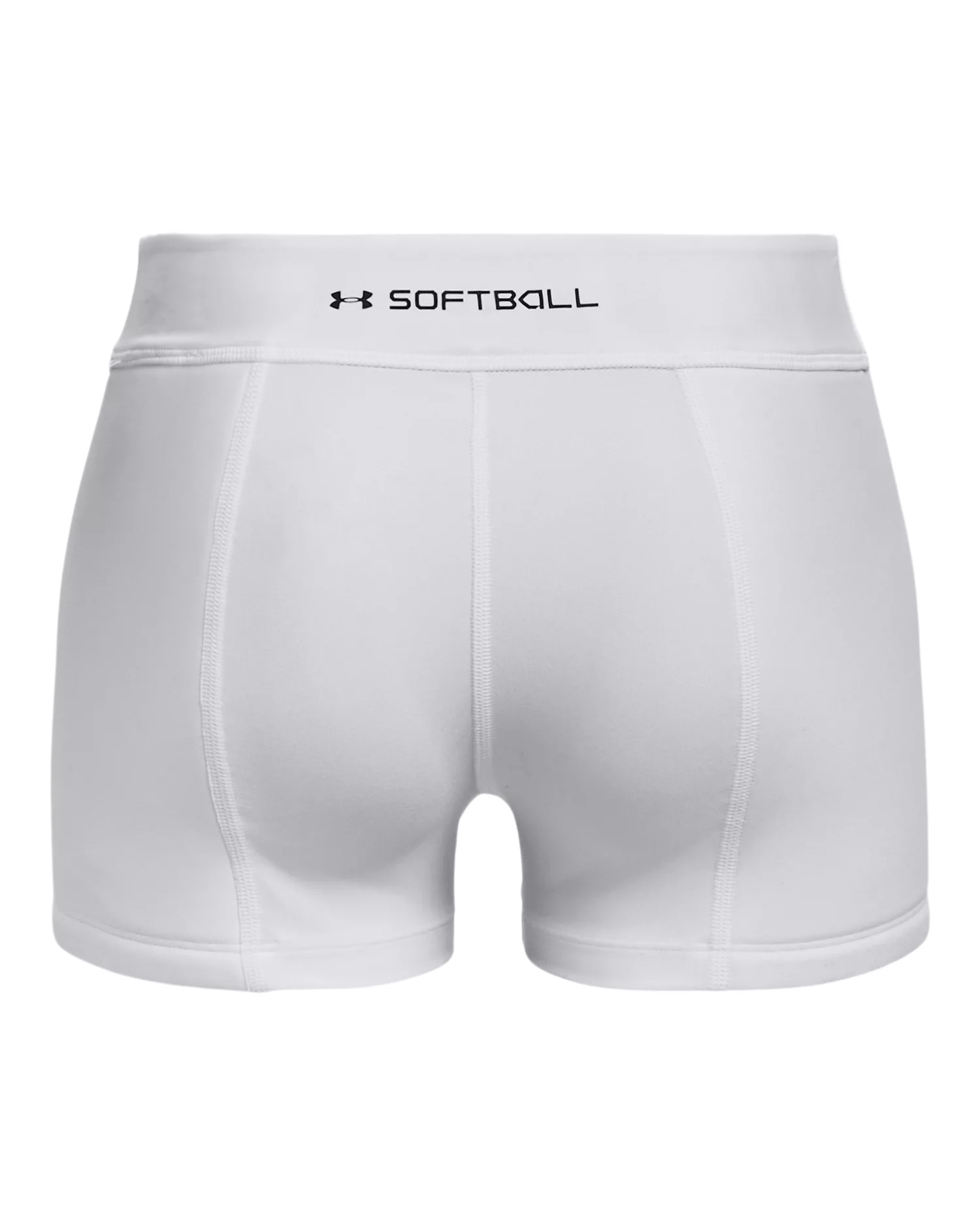 Under Armour Girls' Diamond Utility Slider Shorts 2 Under Armour Girls' Diamond Utility Slider Shorts - Image 2