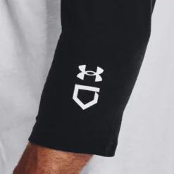Under Armour Men's Classic 3/4 Sleeve T-Shirt -Rawlings Sport Gears Store 1375657 001 WhiteBlack MODDET