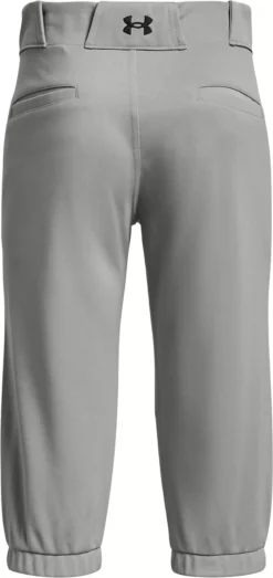 Under Armour Girls' Utility Softball Pants 11 Under Armour Girls' Utility Softball Pants -Rawlings Sport Gears Store 1375667 075 BaseballGrey BCK