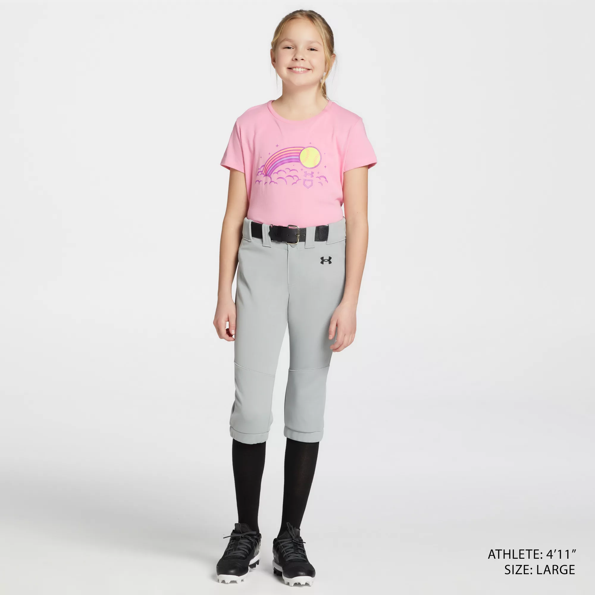 Under Armour Girls' Utility Softball Pants 2 Under Armour Girls' Utility Softball Pants - Image 2