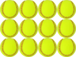 Baden Blank Autograph Softballs – 12 Pack