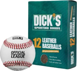 DICK'S Sporting Goods Leather Baseballs - 12 Pack