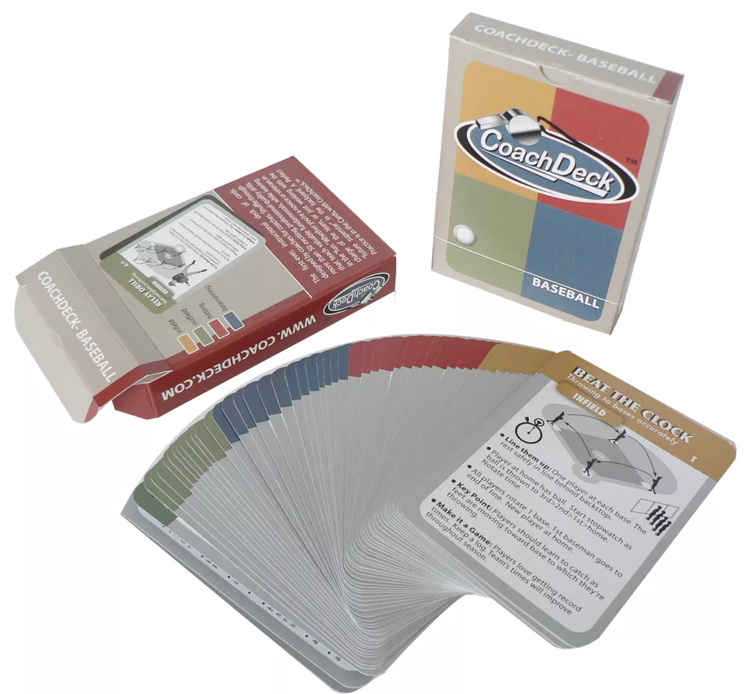 CoachDeck Instructional Baseball Drill Cards 1 CoachDeck Instructional Baseball Drill Cards