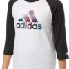 Adidas Girls' Destiny ¾ Sleeve Softball Graphic Shirt