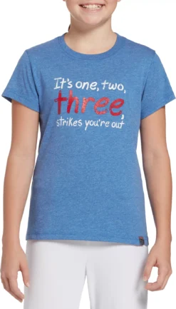 DICK'S Sporting Goods Girls' Ball Park Series Softball Graphic T-Shirt