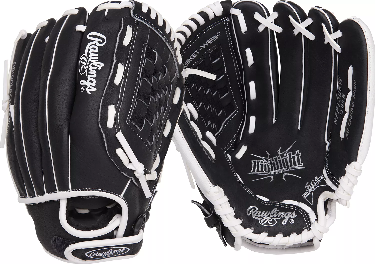 Rawlings 12'' Girls' Highlight Series Softball Glove 1 Rawlings 12'' Girls' Highlight Series Softball Glove