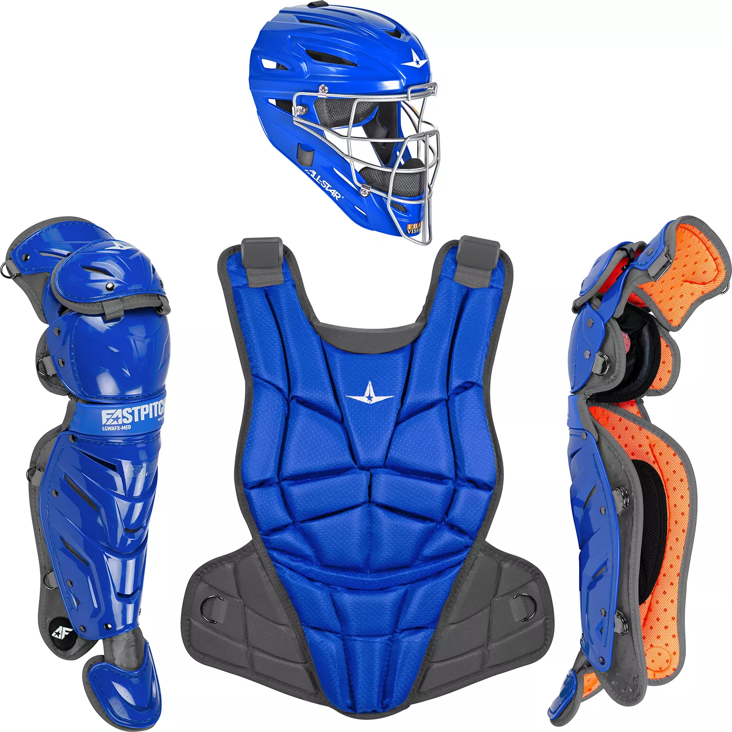All-Star Girls' AFx Fastpitch Catcher's Set 1 All-Star Girls' AFx Fastpitch Catcher's Set