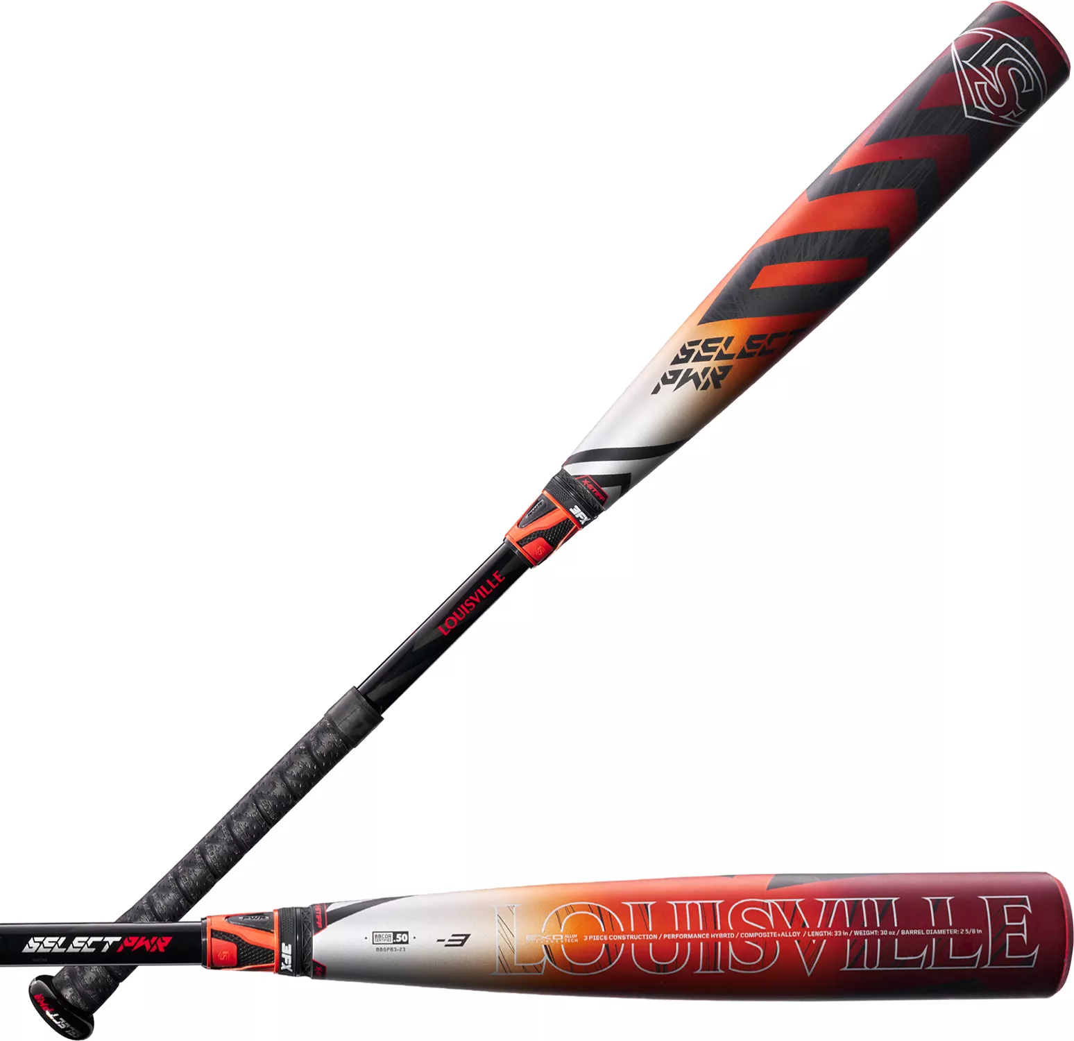 Louisville Slugger Select PWR BBCOR Bat 2023 (-3) 1 Louisville Slugger Select PWR BBCOR Bat 2023 (-3)