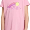 Under Armour Girls' Rainbow Softball Short Sleeve T-Shirt