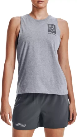 Under Armour Women's UA Softball Box Logo Tank Top