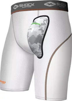 Shock Doctor Adult Compression Shorts With AirCore Cup