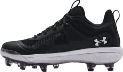 Under Armour Women's Glyde MT TPU Softball Cleats 6 Under Armour Women's Glyde MT TPU Softball Cleats -Rawlings Sport Gears Store 3024329 001 BlackWhite INS