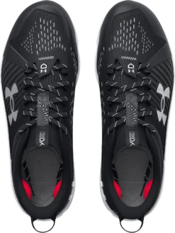 Under Armour Men's Yard MT Metal Baseball Cleats -Rawlings Sport Gears Store 3025592 001 BlackWhite TOP