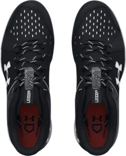 Under Armour Kids' Leadoff RM Baseball Cleats -Rawlings Sport Gears Store 3025600 001 BlackWhite TOP