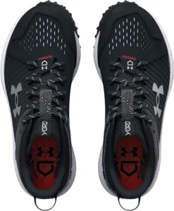 Under Armour Kids' Yard Turf Baseball Cleats -Rawlings Sport Gears Store 3025602 001 BlackWhite TOP