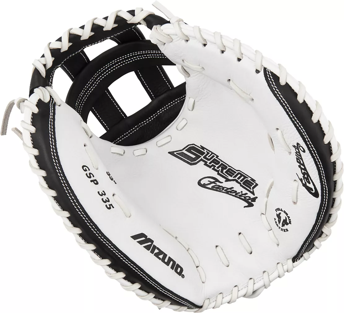Mizuno 33'' Supreme Series Fastpitch Catcher's Mitt 2023 3 Mizuno 33'' Supreme Series Fastpitch Catcher's Mitt 2023 - Image 3
