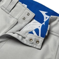 Mizuno Men's MVP Pro Baseball Pants -Rawlings Sport Gears Store 350591 9191 Grey DET alt4