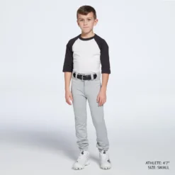 Mizuno Boys' Select Pro Baseball Pants -Rawlings Sport Gears Store 350595 Grey MODFRT