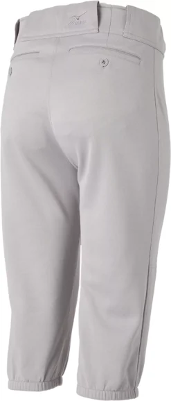 Mizuno Men's MVP Pro Short Length Baseball Pants -Rawlings Sport Gears Store 350596 9191 Grey BCK