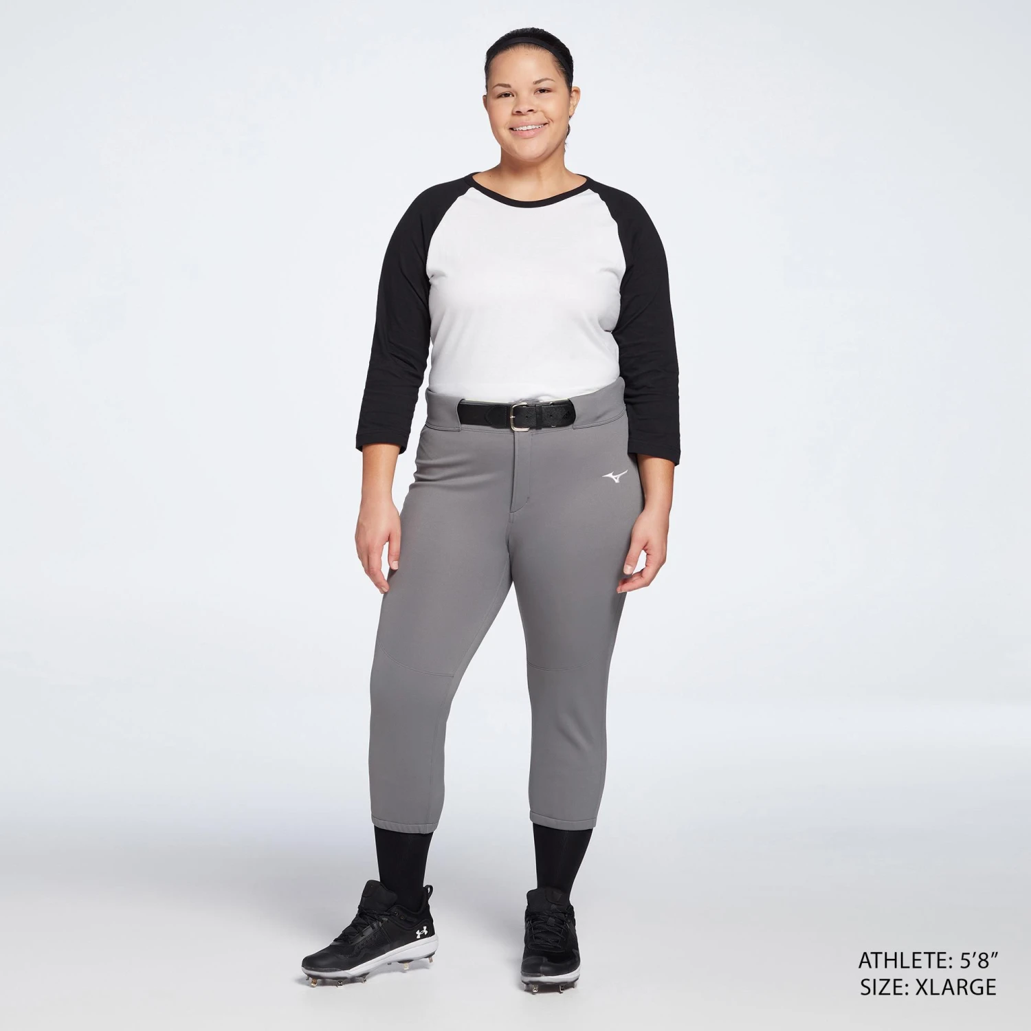 Mizuno Women's Belted Stretch Softball Pants 3 Mizuno Women's Belted Stretch Softball Pants - Image 3