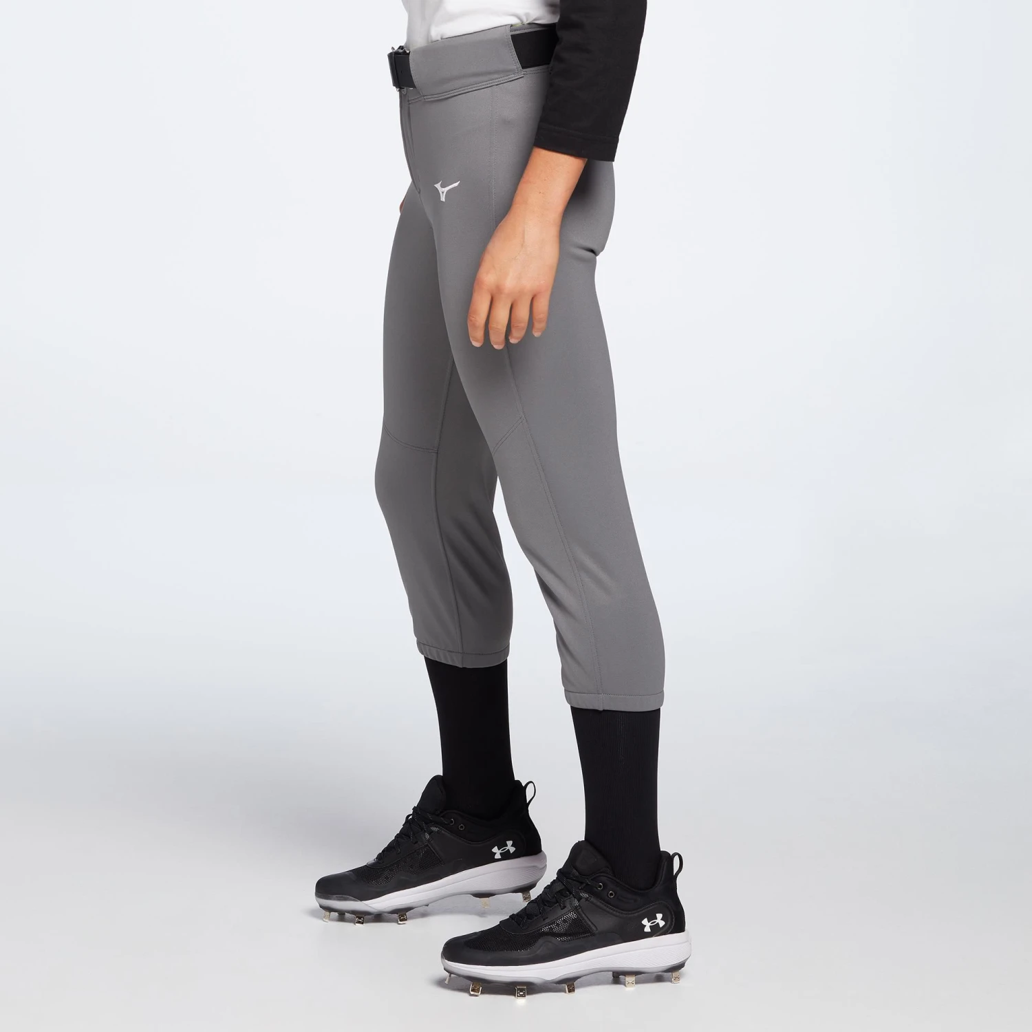 Mizuno Women's Belted Stretch Softball Pants 7 Mizuno Women's Belted Stretch Softball Pants - Image 7