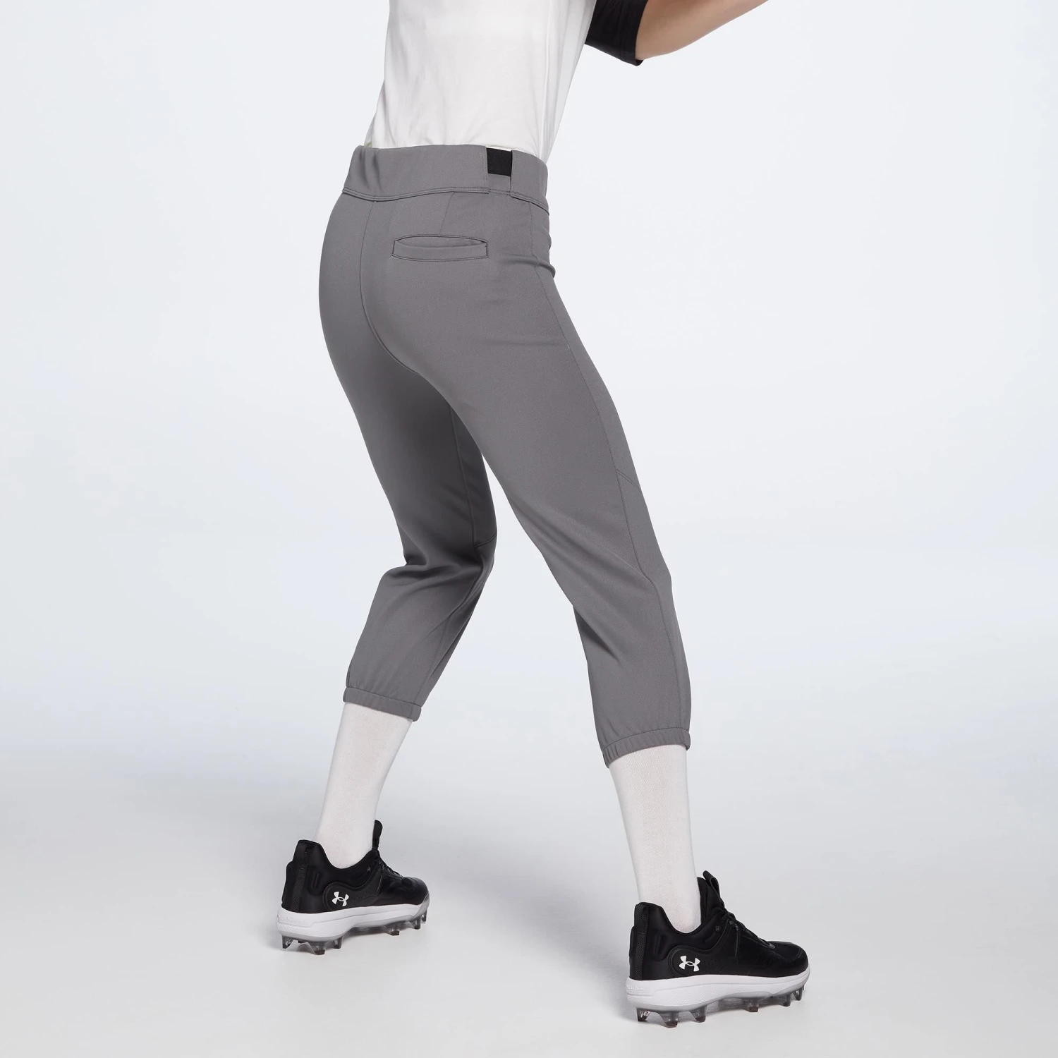 Mizuno Girls' Belted Stretch Softball Pants 10 Mizuno Girls' Belted Stretch Softball Pants - Image 10