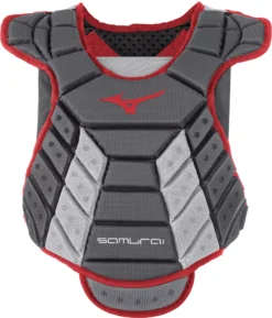 Mizuno Women's Samurai Softball Catcher's Set -Rawlings Sport Gears Store 380421 911201 GreyCardinal FRT
