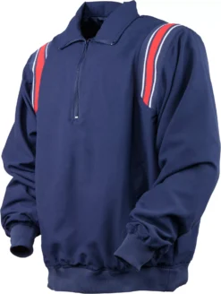 3N2 Men's Umpire 1/2 Zip Jacket -Rawlings Sport Gears Store 7200U 03 Navy SDE