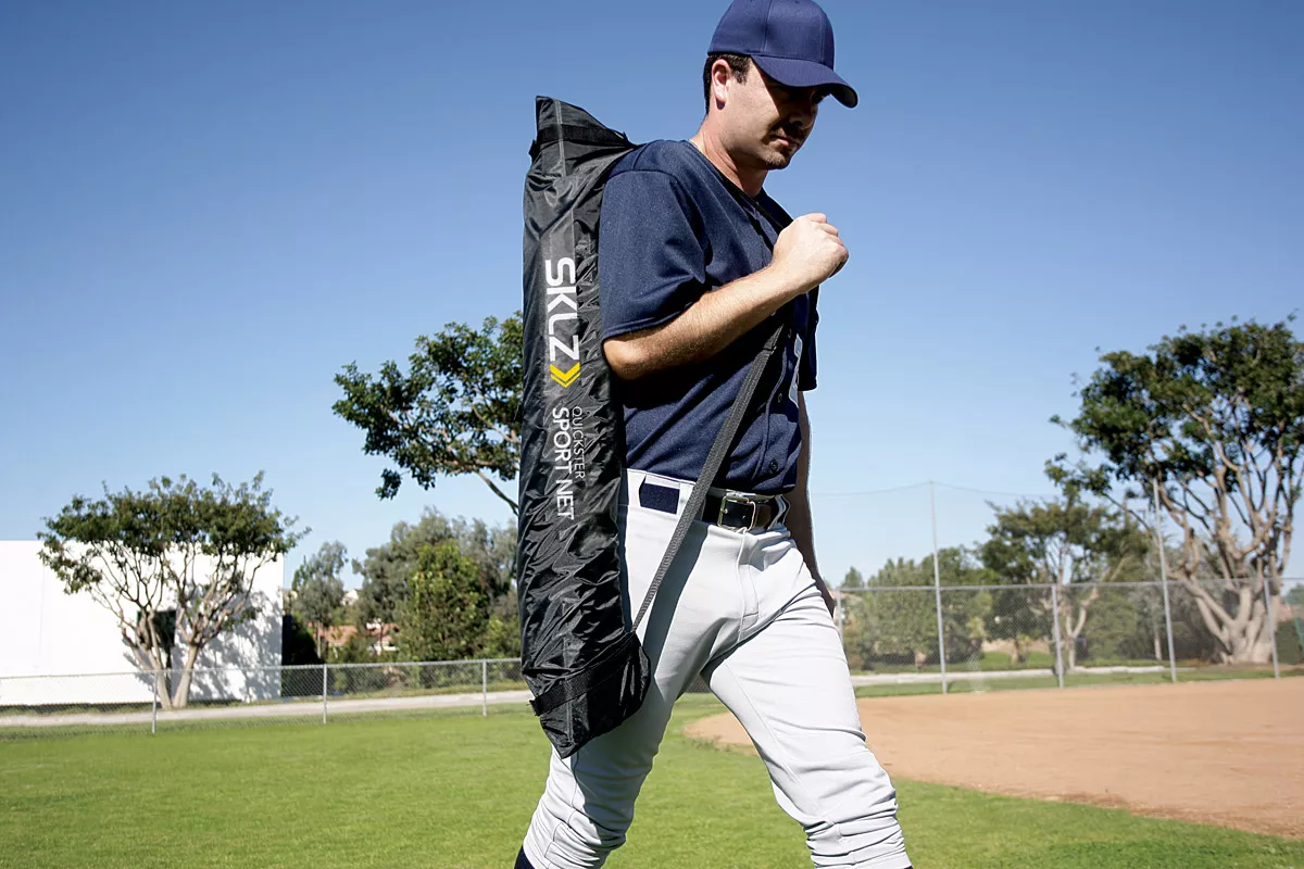 SKLZ Quickster 7' X 7' Net W/ Removable Target 3 SKLZ Quickster 7' X 7' Net W/ Removable Target - Image 3