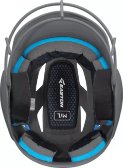 Easton Prowess Grip Two-Tone Softball Batting Helmet -Rawlings Sport Gears Store A168502 8063072 CharcoalCarolinaBlue BTM