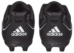 Adidas Kids' Rundown TPU Baseball Cleats -Rawlings Sport Gears Store ABBC21 BLK BlackWhite BCK