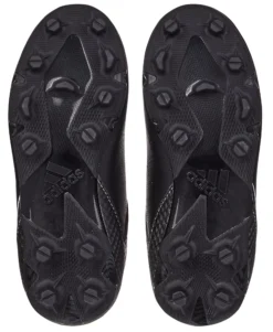 Adidas Kids' Rundown TPU Baseball Cleats -Rawlings Sport Gears Store ABBC21 BLK BlackWhite SOLE