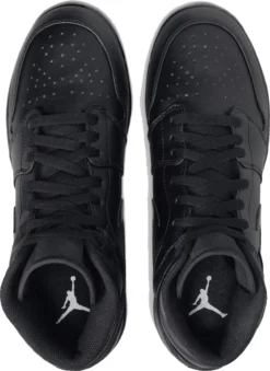 Nike Men's Jordan 1 Retro MCS High Baseball Cleats 9 Nike Men's Jordan 1 Retro MCS High Baseball Cleats -Rawlings Sport Gears Store AV5354 002Z BlackBlack TOP alt1