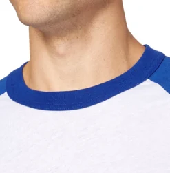 Adidas Adult Triple Stripe ¾ Sleeve Baseball Practice Shirt -Rawlings Sport Gears Store BBA00104 SurfTheWeb DET alt1