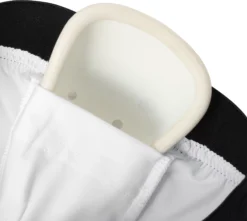 Adidas Boys' Triple Stripe Sliding Shorts W/ Cup 11 Adidas Boys' Triple Stripe Sliding Shorts W/ Cup -Rawlings Sport Gears Store BBA12021 White DET alt2