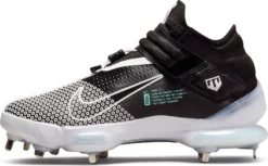 Nike Men's Force Zoom Trout 7 Metal Baseball Cleats -Rawlings Sport Gears Store CI3134 005 WhiteBlack INS