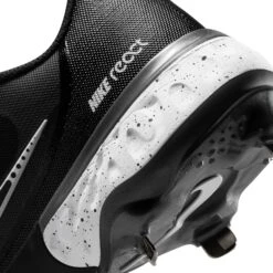 Nike Men's Alpha Huarache Elite 3 Metal Baseball Cleats -Rawlings Sport Gears Store CK0746 010 BlackBlack DET alt1