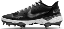 Nike Men's Alpha Huarache Elite 3 Metal Baseball Cleats -Rawlings Sport Gears Store CK0746 010 BlackBlack INS