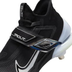 Nike Men's Force Zoom Trout 8 Elite Metal Baseball Cleats -Rawlings Sport Gears Store CZ5913 010 BlackGrey DET alt3