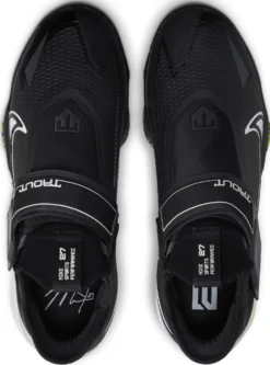 Nike Men's Force Zoom Trout 8 Elite Metal Baseball Cleats -Rawlings Sport Gears Store CZ5913 010 BlackGrey TOP